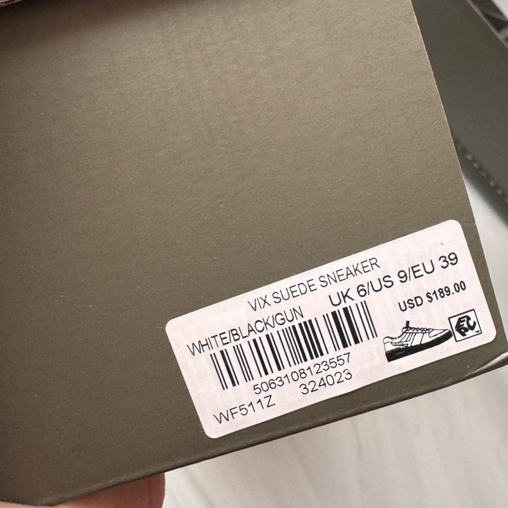 NWT 💫 AllSaints Vix Suede Sneakers - Picture 6 of 9